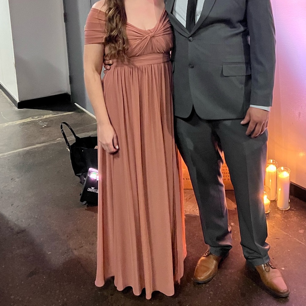 Birdy grey bridesmaid dress